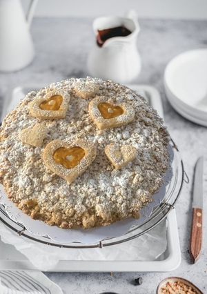 Foto di Sbrisolona con confettura di rabarbaro Gluten Free