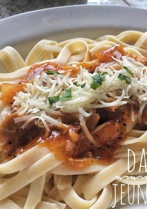 Foto resep Fetuccini bolognese
