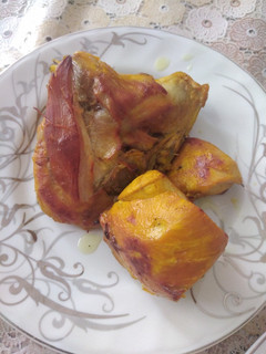 عکسی از دستور مرغ سرخ شده