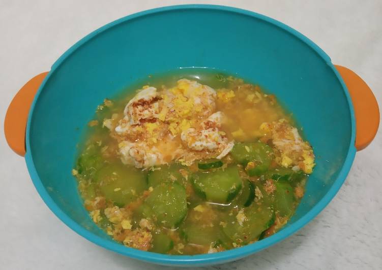 Resep Sayur timun telur ala anak kos Anti Gagal