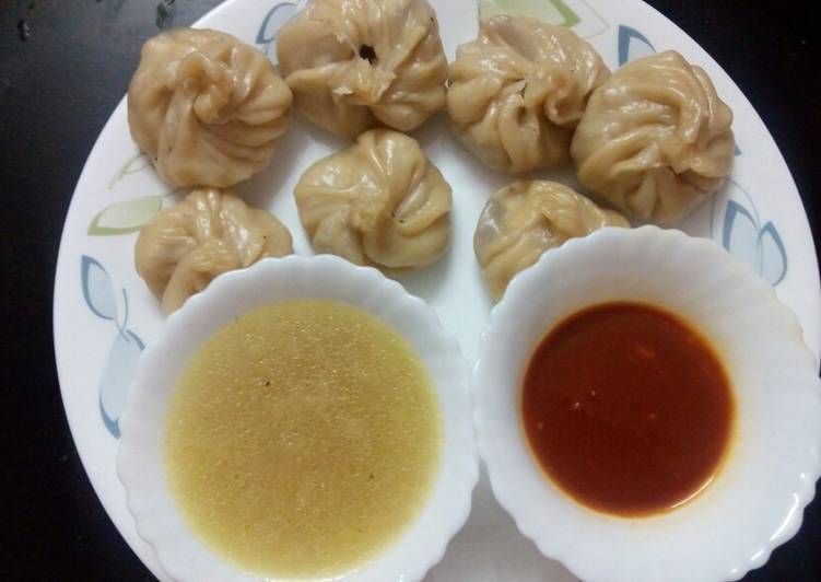 How to Make Any-night-of-the-week Chicken momo with soup and chutney