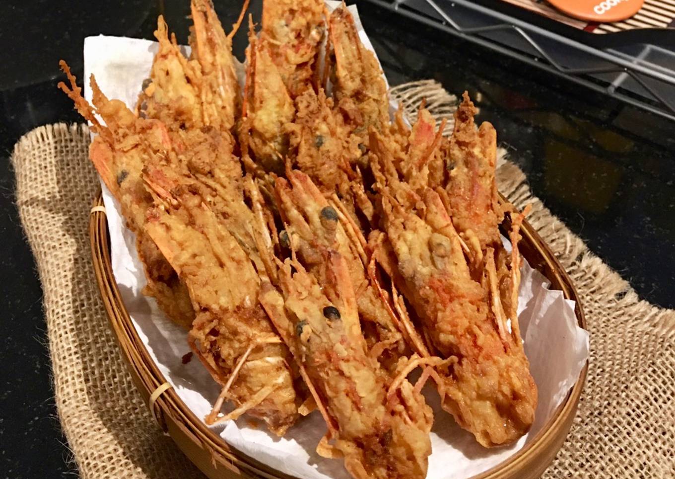 Kepala udang krispy