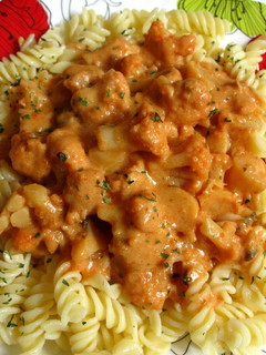 Karfiolpaprikás (Gluténmentesen is) recept fotója