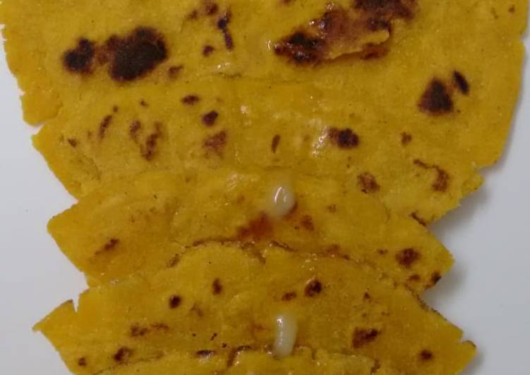 Recipe of Homemade Corn paratha punjab&#39;s special