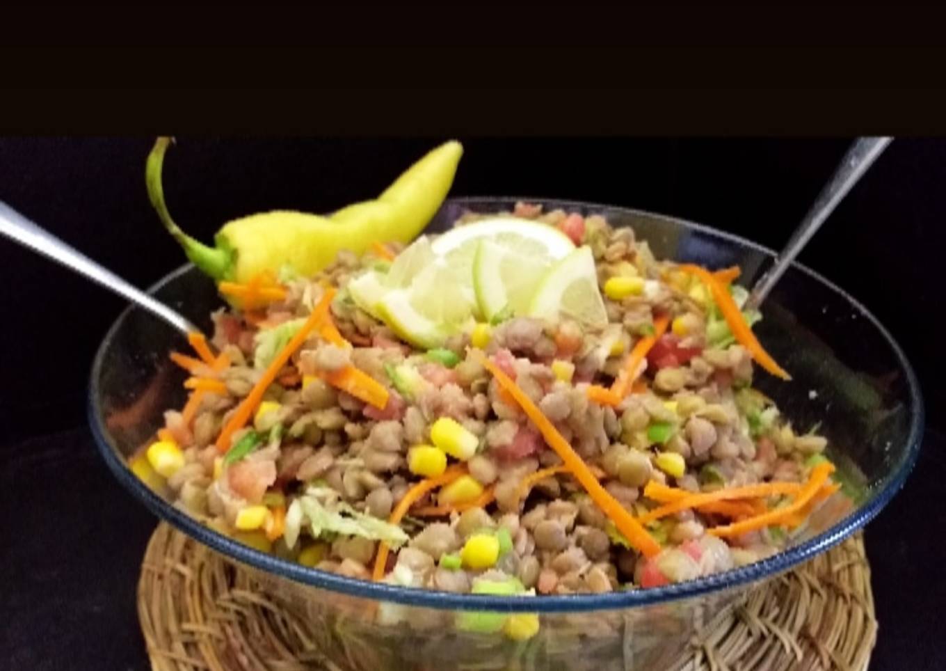 Ensalada de lentejas