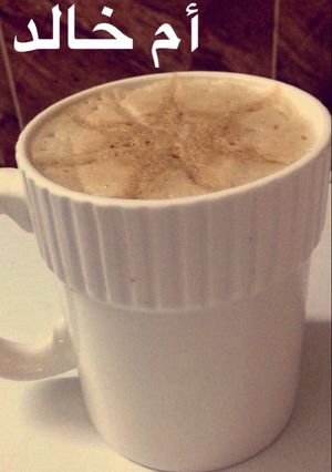 صورة لوصفة كابتشينو على طريقتي