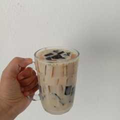 A picture of Jus Mangga mix Jelly.