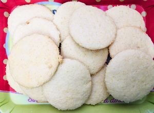 Una foto de Galletitas de coco con aceite