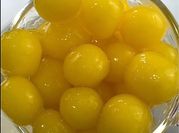 A picture of mango chunks