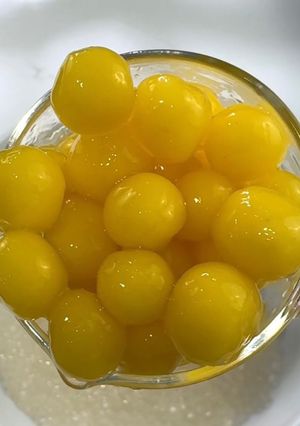 A picture of Mango Boba Sago (芒果啵啵西米露).