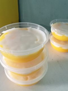 Foto resep Puding labu kuning with vla