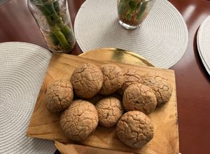 Una foto de Galletas con perlitas de chocolate 🍪
