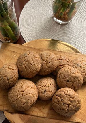 Foto principal de Galletas con perlitas de chocolate 🍪