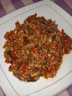 Foto resep Balado baby cumi asin