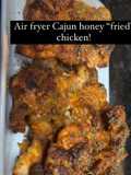 Air fryer Cajun honey fried chicken