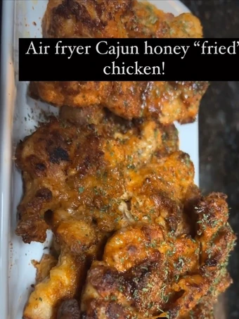 Recipe Air fryer Cajun honey fried chicken the So Delicious Appealing