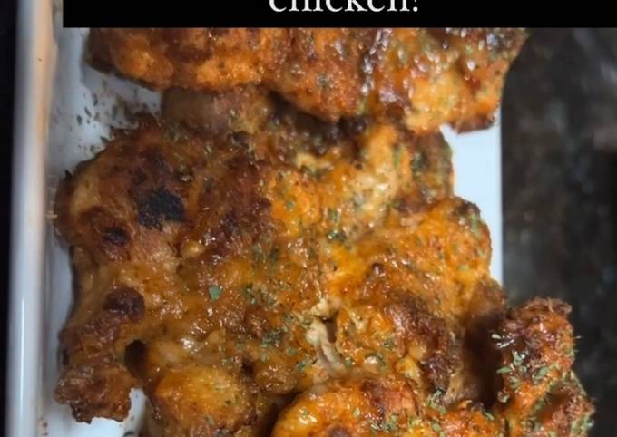 Air fryer Cajun honey fried chicken