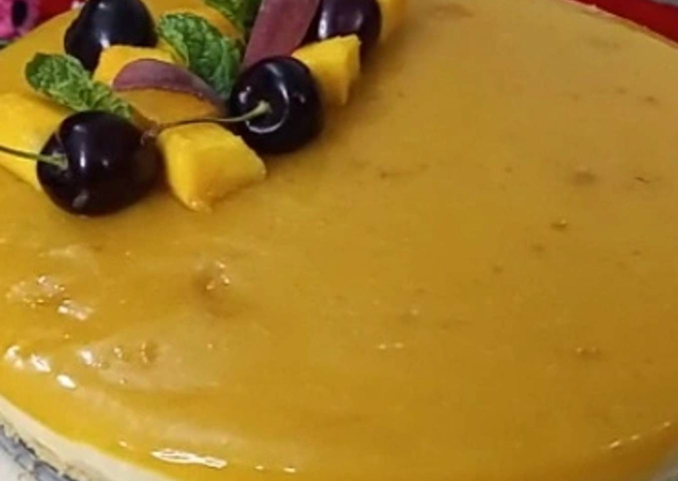Mango Cheesecake no bake