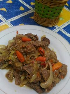 Foto resep Oseng Daging Sapi Pedas
