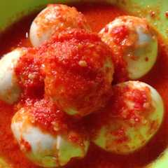 Telur sambal রেসিপির প্রধান ছবি