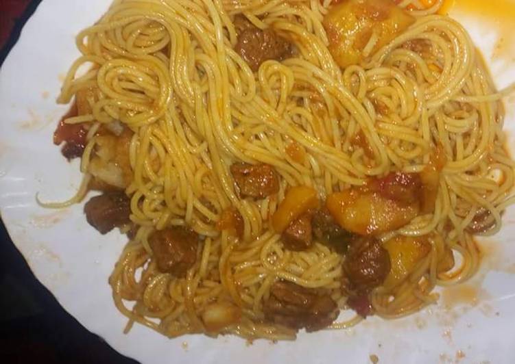 Spaghetti with  Beef