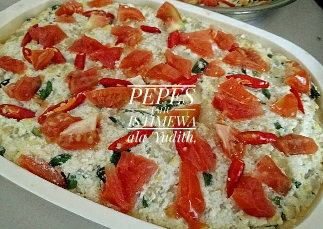 Pepes Tahu Istimewa ala 'aku,