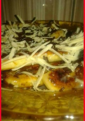 Foto resep Pisang bakar keju