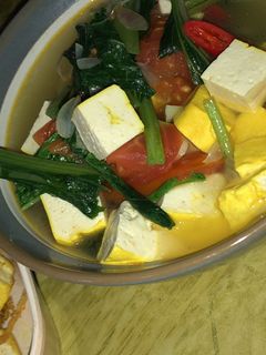 Foto resep Sayur sawi tahu simple