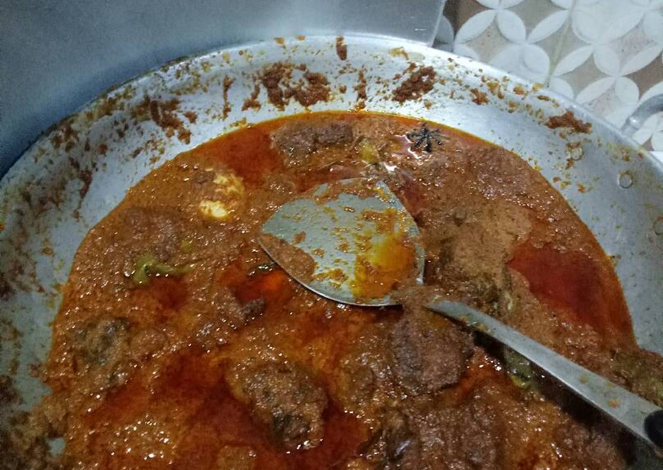 Rendang Padang (daging sapi)