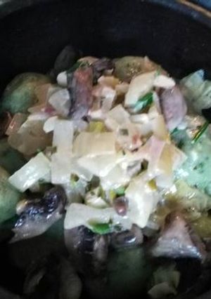 Una foto de Malfatis de espinacas