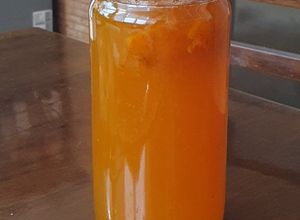 Una foto de Jarabe/sirope de mandarina