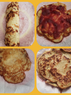 Una foto de Panqueque de plátano