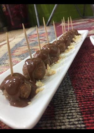 صورة لوصفة كرات النوتيلا