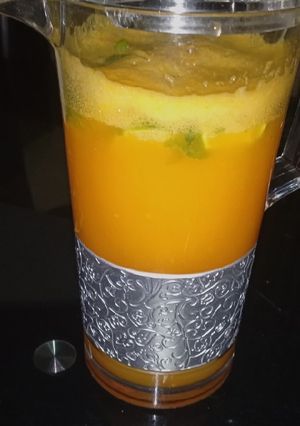 A picture of Mango mojito🥭🍹.