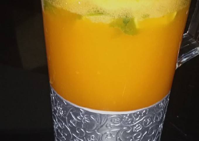 Recipe of Super Quick Homemade Mango mojito🥭🍹