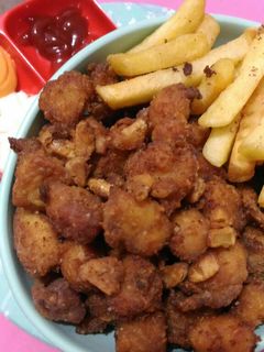 Foto resep Ayam Teriyaki Popcorn