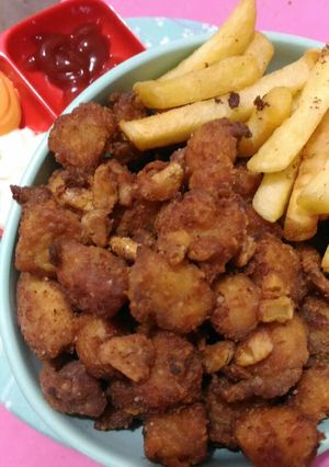 Foto resep Ayam Teriyaki Popcorn