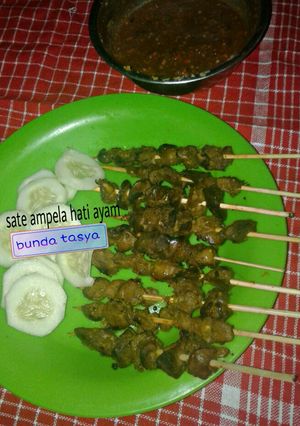 Foto resep Sate ampela hati ayam