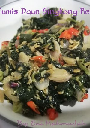 Foto resep Tumis Daun Singkong Rebon