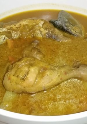 Foto resep Gulai Empal Gentong Ikan Ayam