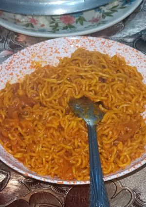 A picture of Simple indomie.