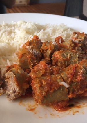 Une photo de Rougail saucisse