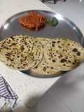 Aloo Maithi (Fenugreek) leaves stuff Paratha