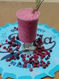Smoothie blueberries με γάλα αμυγδάλου