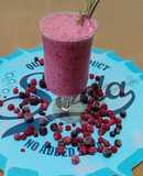 Smoothie blueberries με γάλα αμυγδάλου