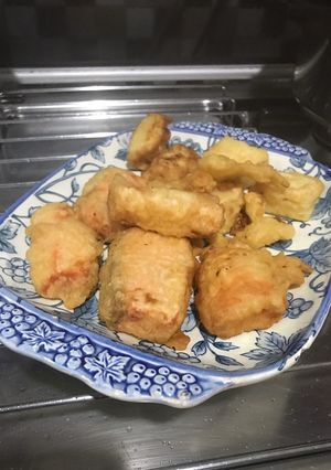 Foto resep Tempura salmon / salmon goreng tepung