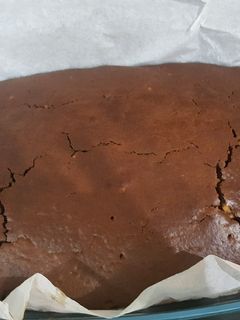 Una foto de Bizcocho de chocolate con nueces