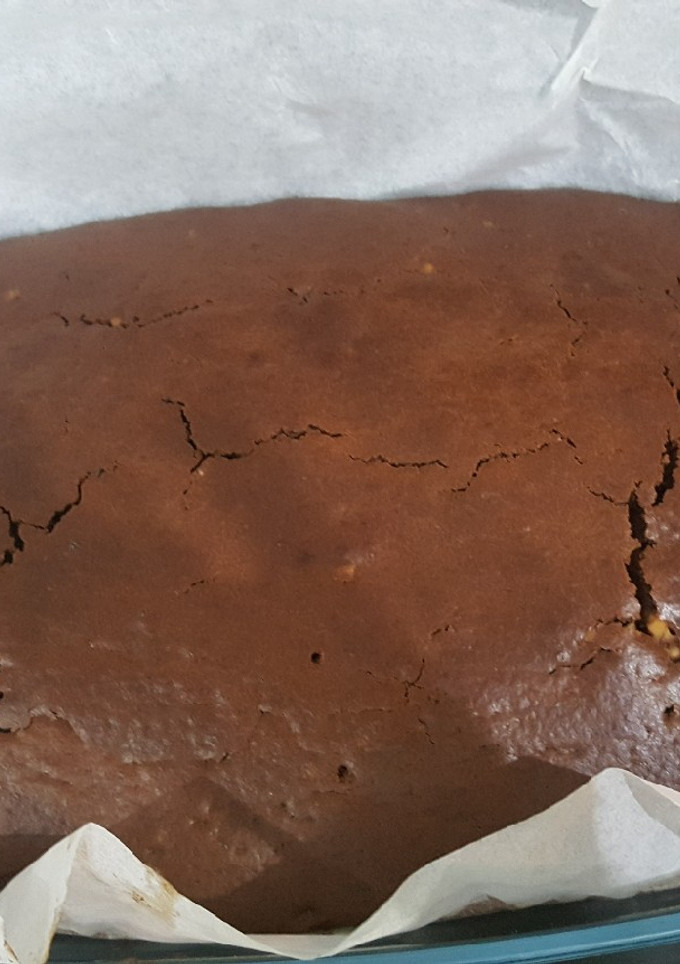 Una foto de Bizcocho de chocolate con nueces