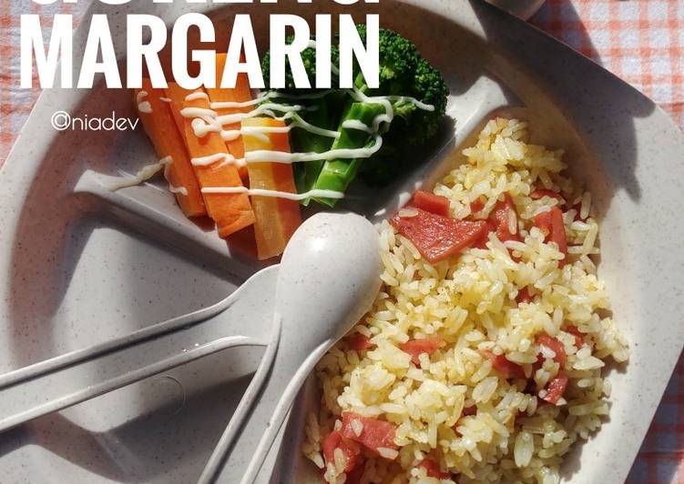 Cara Bikin Nasi Goreng Margarin dan smoked beef Enak dan Antiribet