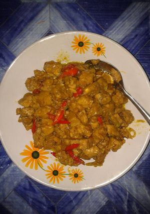 Foto resep Tempe Semur Saus Tiram